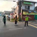 Gatur Pagi Hari Polsek Citamiang Sebagai Bentuk Pelayanan Kepada Masyarakat