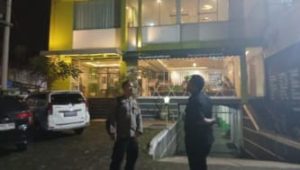 Pantau Keamanan Hotel, Polsek Gunungpuyuh Patroli Malam Ke Hotel Fresh