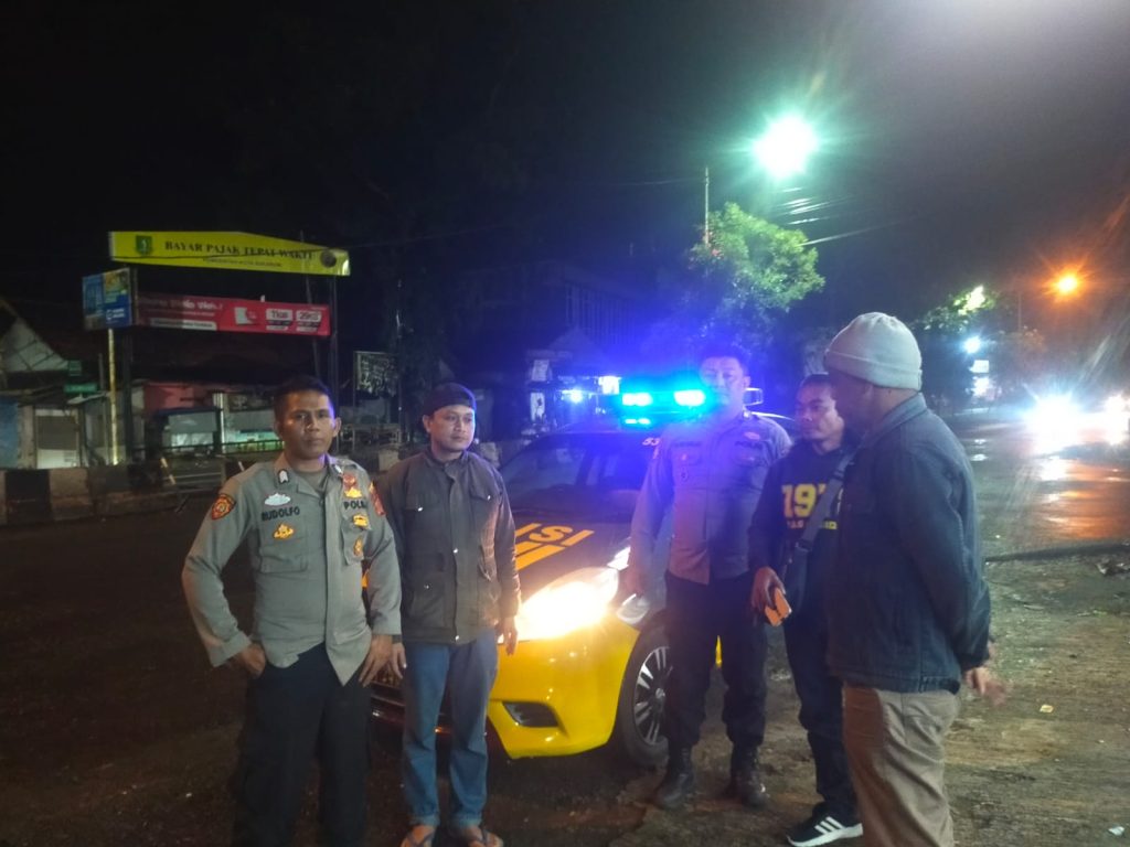 Efektifkan Strong point. Polsek baros tingkatkan Patroli Malam