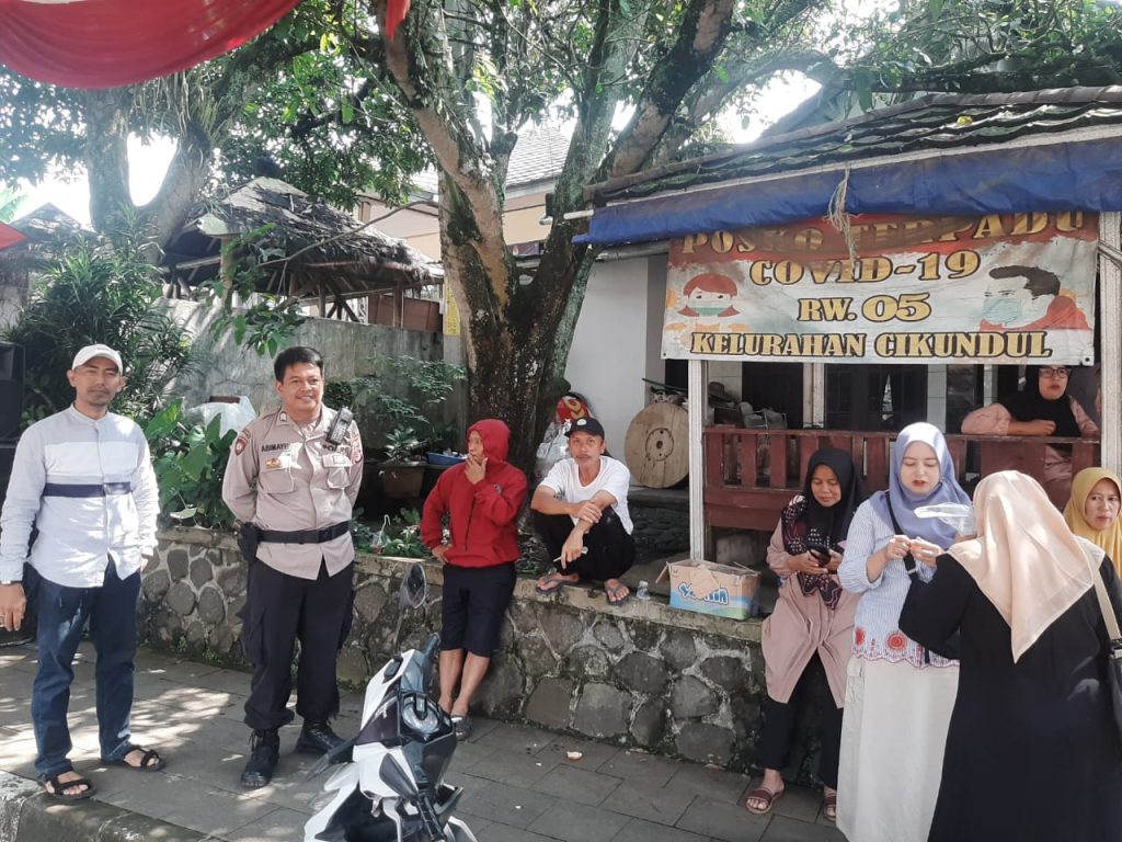 Unit Samapta Laksanakan Patroli Dialogis Siang hari dan Berikan Himbauan Kamtibmas