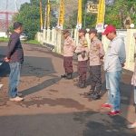 Polsek Citamiang Gelar Apel Pagi Sebagai Bentuk Kedisiplinan.