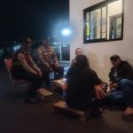 Utamakan keselamatan Personil. Polsek baros efektifkan patroli malam body system.