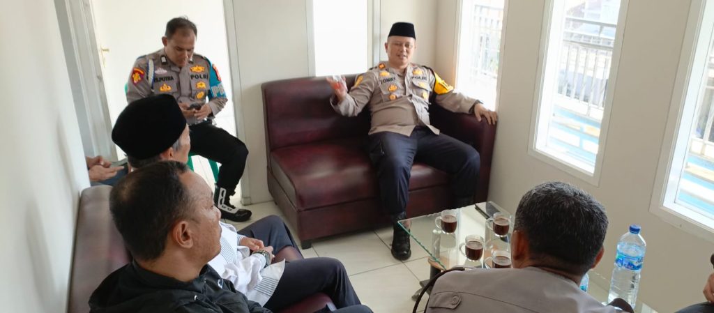 Kapolsek Sukabumi Dialogis Dengan Tokoh masyarakat untuk Jaga Kamtibmas