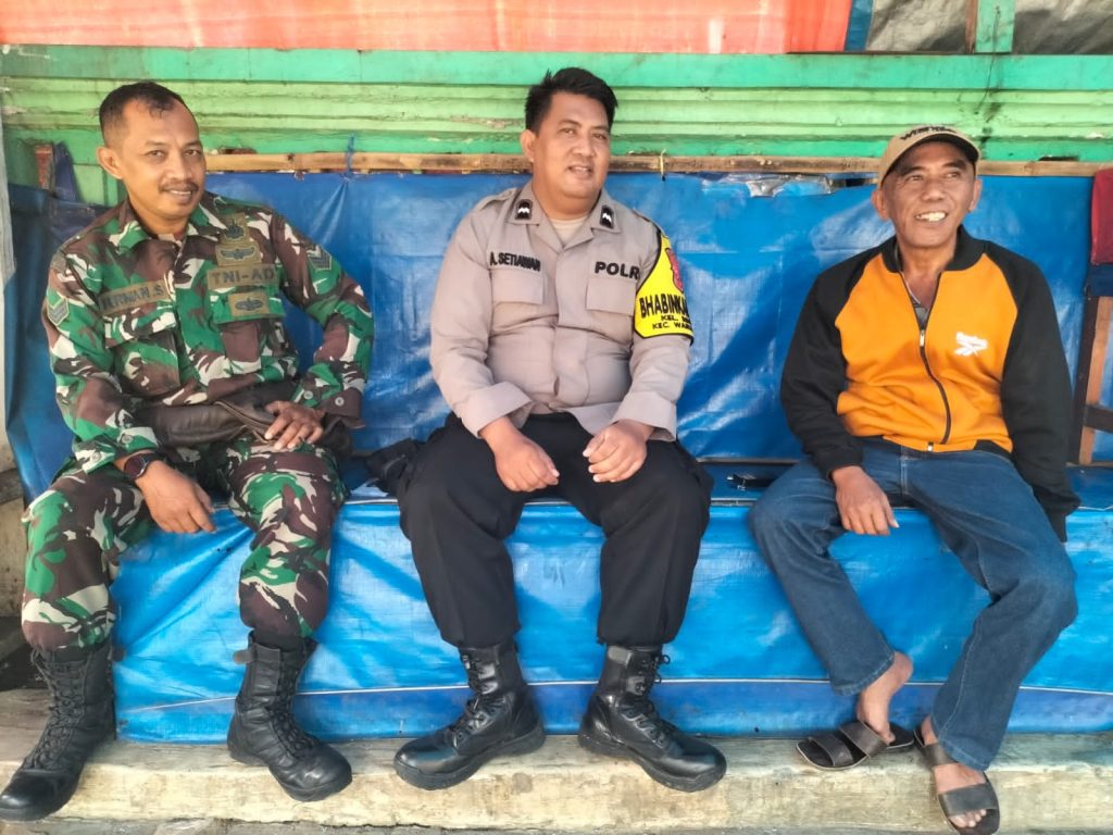 Sambangi Warga Polisi di Kota Sukabumi Sampaikan Imbauan Kamtibmas