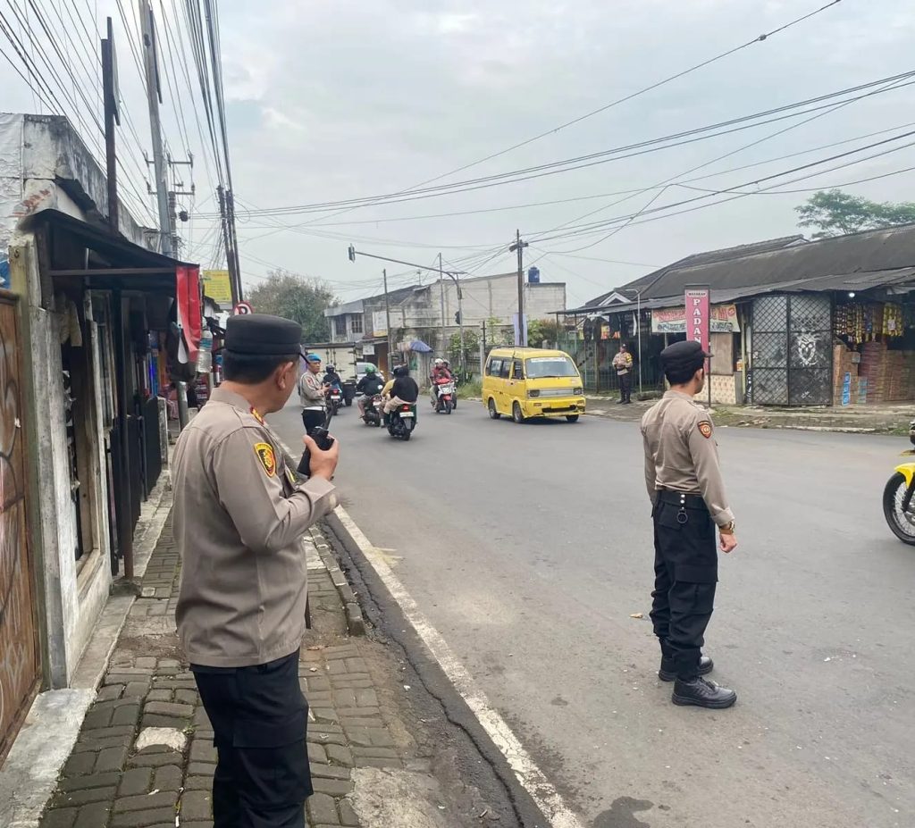 Gatur Pagi Hari, Polsek Citamiang Sebagai Bentuk Pelayanan Kepada Masyarakat