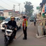 Pengaturan lalulintas, Unit Samapta Polsek Rancaekek laksanakan bantu kelancaran para pengguna jalan