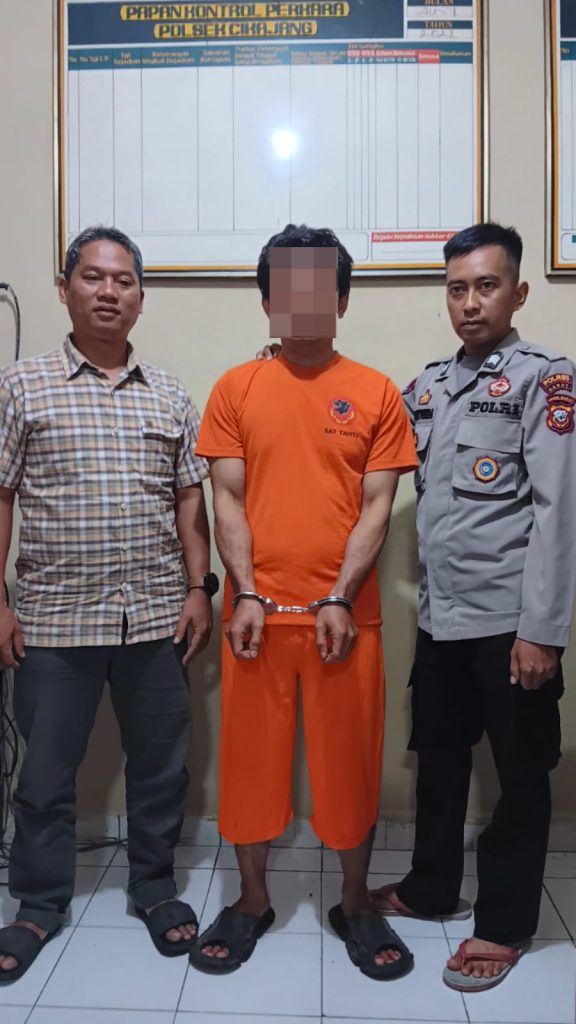 Polsek Cikajang Ringkus Seorang Pelaku Pencurian Hewan Ternak