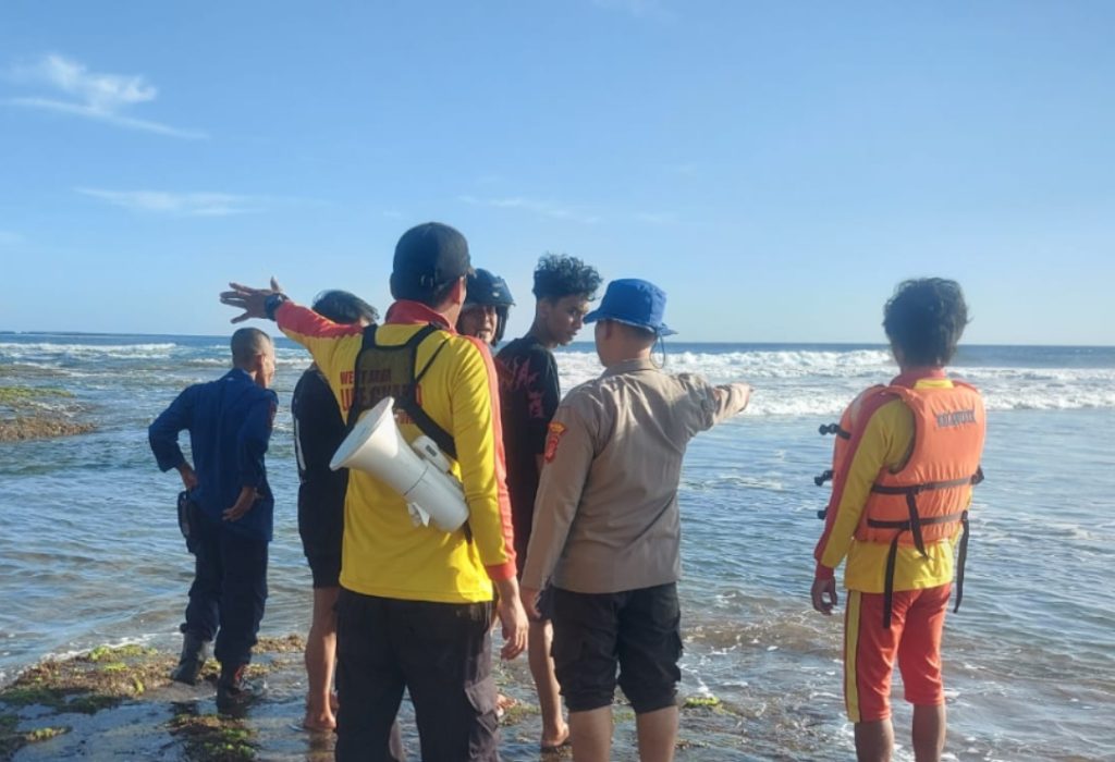 Dua Remaja Hilang Di Pantai Karangpapak Sat Polairud Polres Garut Bentuk Tim Gabungan Pencarian