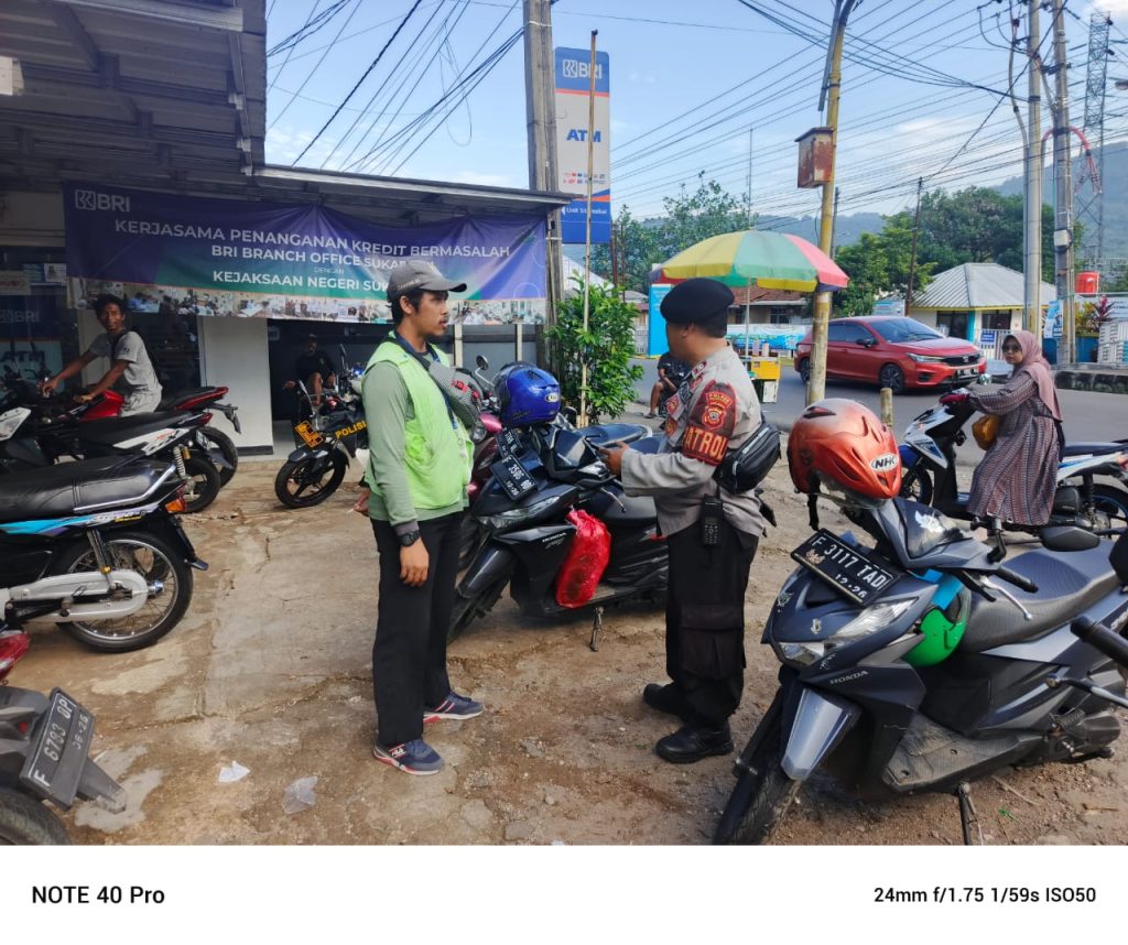 Patroli sambang dan dialogis juru parkir