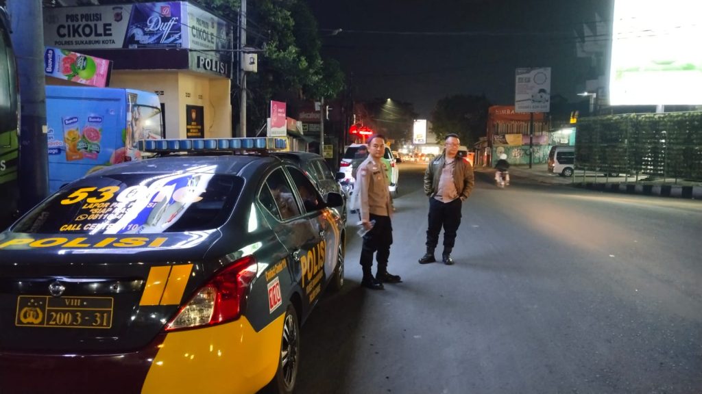 Polsek Cikole Laksanakan Giat Patroli Strong Point