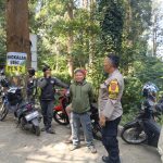 Personil Polsek kadudampit Melaksanakan giat Patroli tempat wisata situgunung.