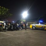 Laksanakan himbauan humanis. Unit patroli polsek baros antisipasi kerawanan malam minggu