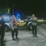 Unit Samapta laksanakan patroli dialogis Siang dan malam hari dan berikan himbauan kamtibmas