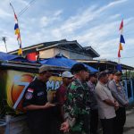 Bhabinkamtibmas polsek kadudampit laksanakan Pengamanan Giat pawai karnaval dalam rangka Perpisahan dan Kenaikan Kelas