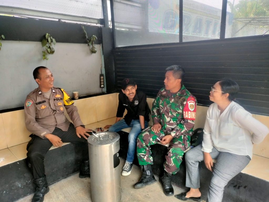 Ciptakan rasa aman, SinegritasTNI-Polri sambangi dan jalin Silaturrahmi Kamtibmas