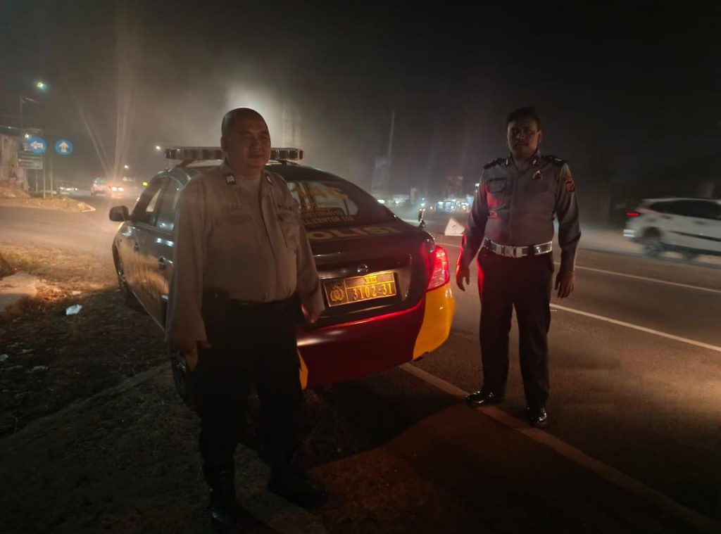 Antisipasi Gukamtibmas pada malam hari, Polsek Gunungguruh tingkatkan Patroli dimalam hari