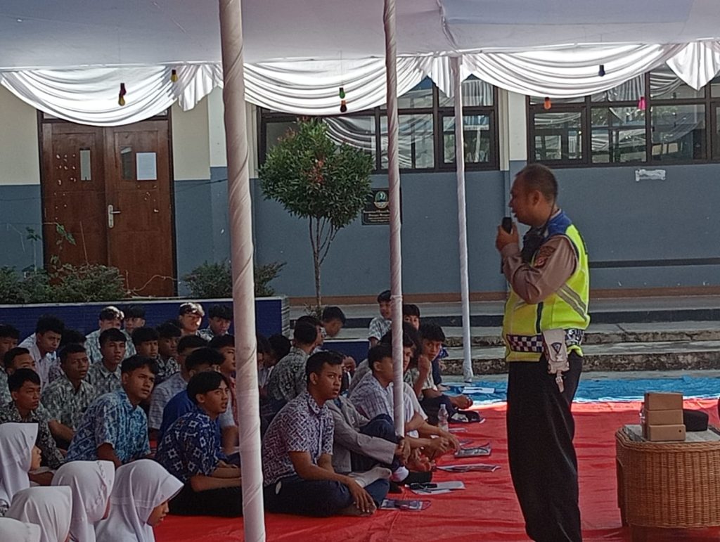 Tahun ajaran baru. SMA Negeri 05 efektifkan MLPS anak didik dilingkungan sekolah