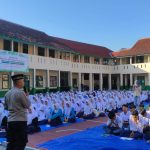 Kegiatan Edukasi Tata Tertib Berlalulintas dan Bahaya Narkoba di SMPN 1 Leuwigoong