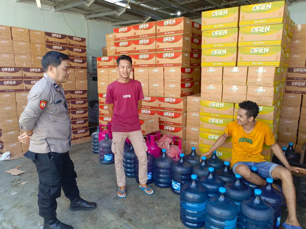 Upaya Jaga Kamtibmas Aman, Polsek Warudoyong Rutin Patroli Siang Hari