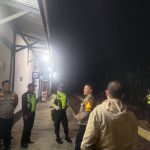 Ciptakan Kamtibmas Kondusif Polsek Cireunghas Gelar Patroli Malam di Sekitar Stasiun