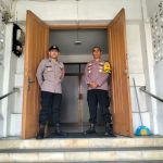 Kebaktian Gereja Sidang Kristus, Polsek Baros terapkan Pengaman secara Preventif.