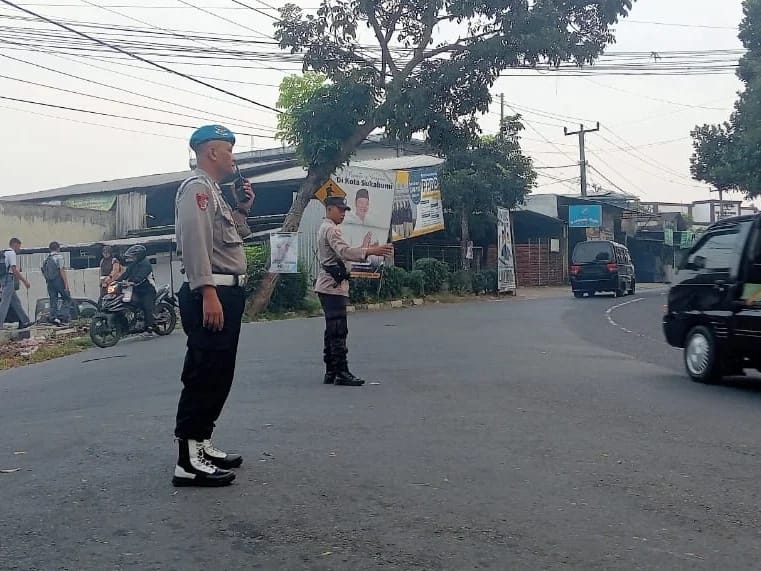 Gatur Pagi Hari, Polsek Citamiang Sebagai Bentuk Pelayanan Kepada Masyarakat