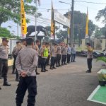 Polsek Citamiang Gelar Apel Pagi Sebagai Bentuk Kedisiplinan.