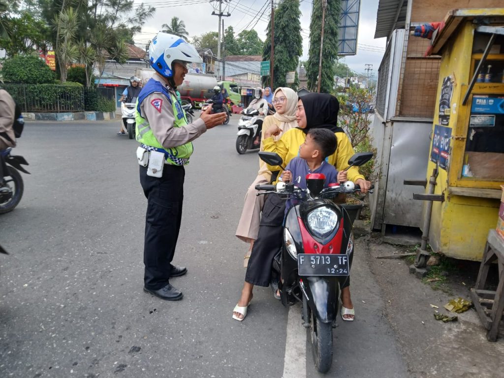 Polsek Sukaraja Polres Sukabumi Kota  konsisten melaksanakan Ops Patuh Lodaya 2024.