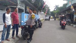 Sambangi Warga Polisi di Kota Sukabumi Sampaikan Imbauan Kamtibmas