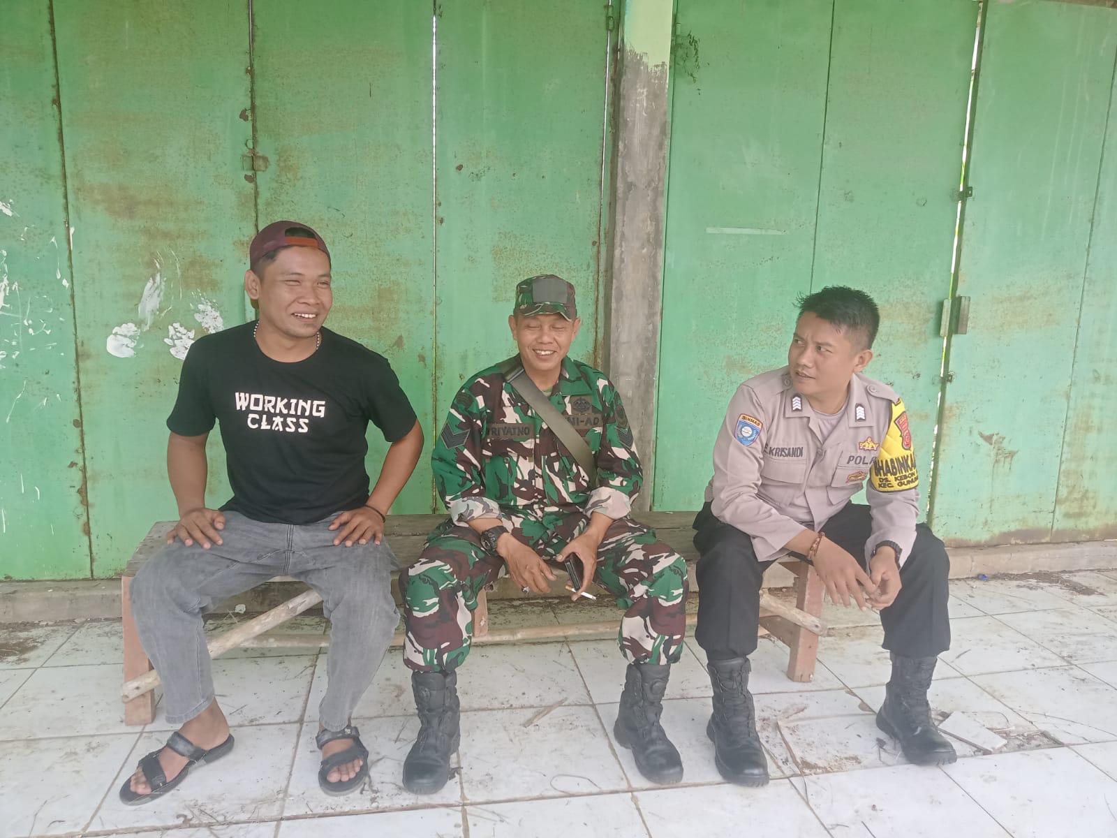 Patroli Sinergitas TNI-POLRI Dalam Menjaga Kamtibmas