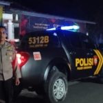 Cegah Tindak Kejahatan di malam hari Unit Samapta Polsek Cireunghas Rutin laksanakan patroli malam