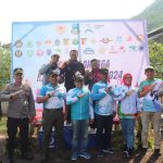 Personil Polres Garut Sabet Medali Emas Paralayang Porkab Garut