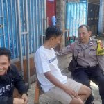 Hadir ditengah masyarakat. Bhabinkamtibmas jalin dan tingkatkan Harkamtibmas