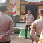 Polsek Citamiang Gelar Apel Pagi Sebagai Bentuk Kedisiplinan.