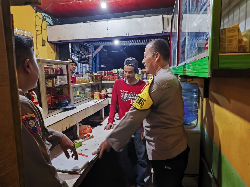 Cipta Kondisi, Polsek Baros Gelar Operasi Minuman Keras (Miras) tekan angka kriminalitas