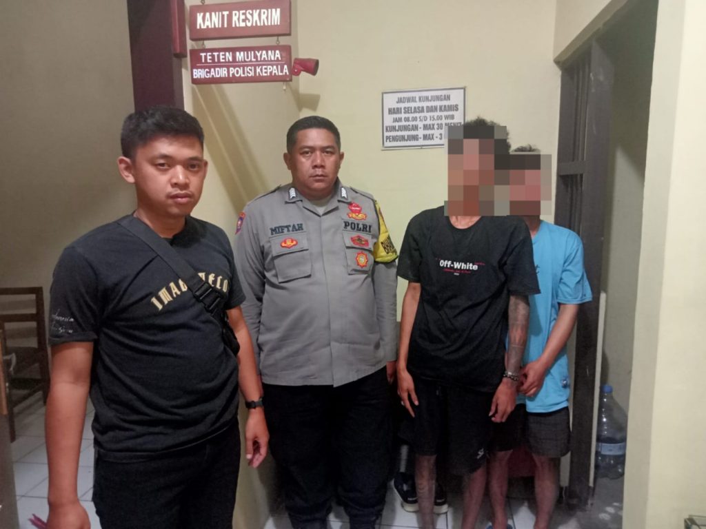 Polsek Cibiuk Amankan 2 Orang Pelaku Pencurian Cabe