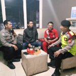 Polisi Sambangi SPBU Malam Hari, Sampaikan Pesan Kamtibmas