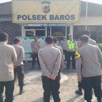 Wujud nyata kebersamaan Polsek Baros efektifkan apel pagi