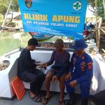 Satpolairud Polres Garut Bersama PKM Gelar Klinik Apung