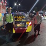 Polsek Cikole Rutinkan Giat Patroli Malam