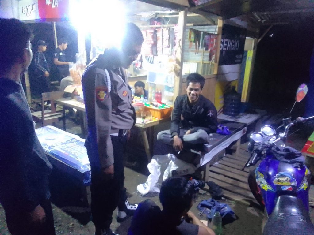 Polsek Cibeureum Cegah Gukamtibmas, Lakukan Patroli KRYD Malam Minggu