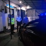 Personil Samapta Polsek Sukalarang Patroli Malam Hari Sambangi ATM BRI Cegah Kejahatan Perbankan