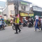 Gatur Pagi Hari, Polsek Citamiang Sebagai Bentuk Pelayanan Kepada Masyarakat