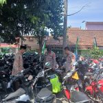 Polsek Leles Gelar Operasi Penertiban Knalpot Bising di Kecamatan Leles