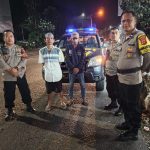 KRYD Patroli malam. Polsek Lembursitu berikan rasa aman kepada masyarakat dimalam hari