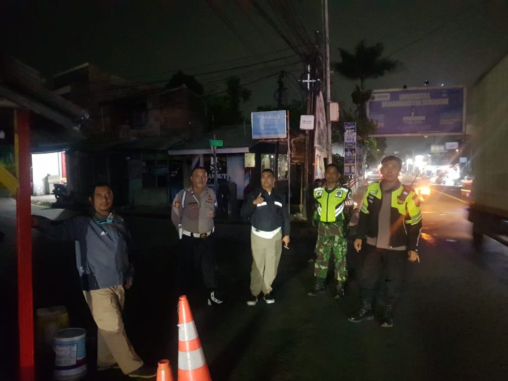 Polsek Cibeureum Cegah Gukamtibmas, Lakukan Patroli KRYD Malam Minggu