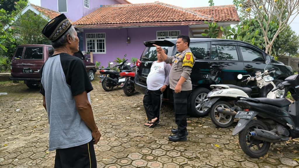 Sampaikan Pesan Kamtibmas Polsek Sukaraja Gencarkan Patroli Dialogis