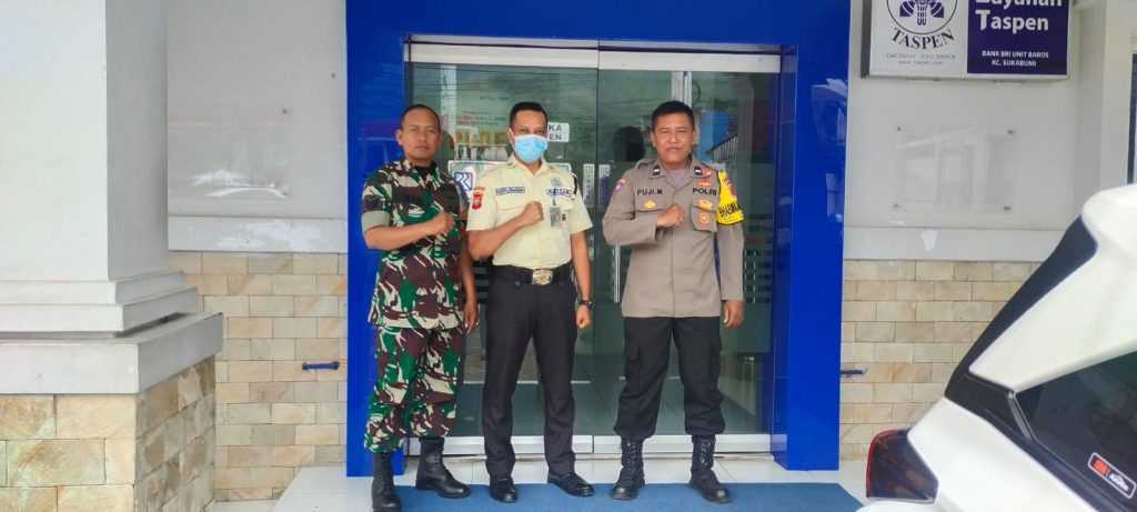 Sinegritas TNI-Polri bersama security BRI jalin Harkamtibmas perbankkan