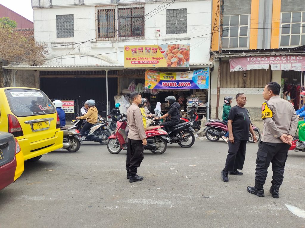 Guna menciptakan Keamanan dan Kondusif, Kapolsek Citamiang Patroli Dialogis