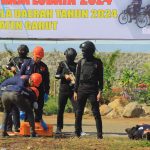 Polres Garut Laksanakan Simulasi Sispamkota Dalam Rangka Pengamanan Pilkada Garut 2024